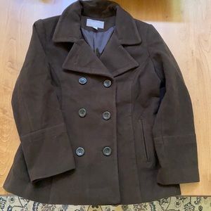 Chocolate brown jacket women’s size L